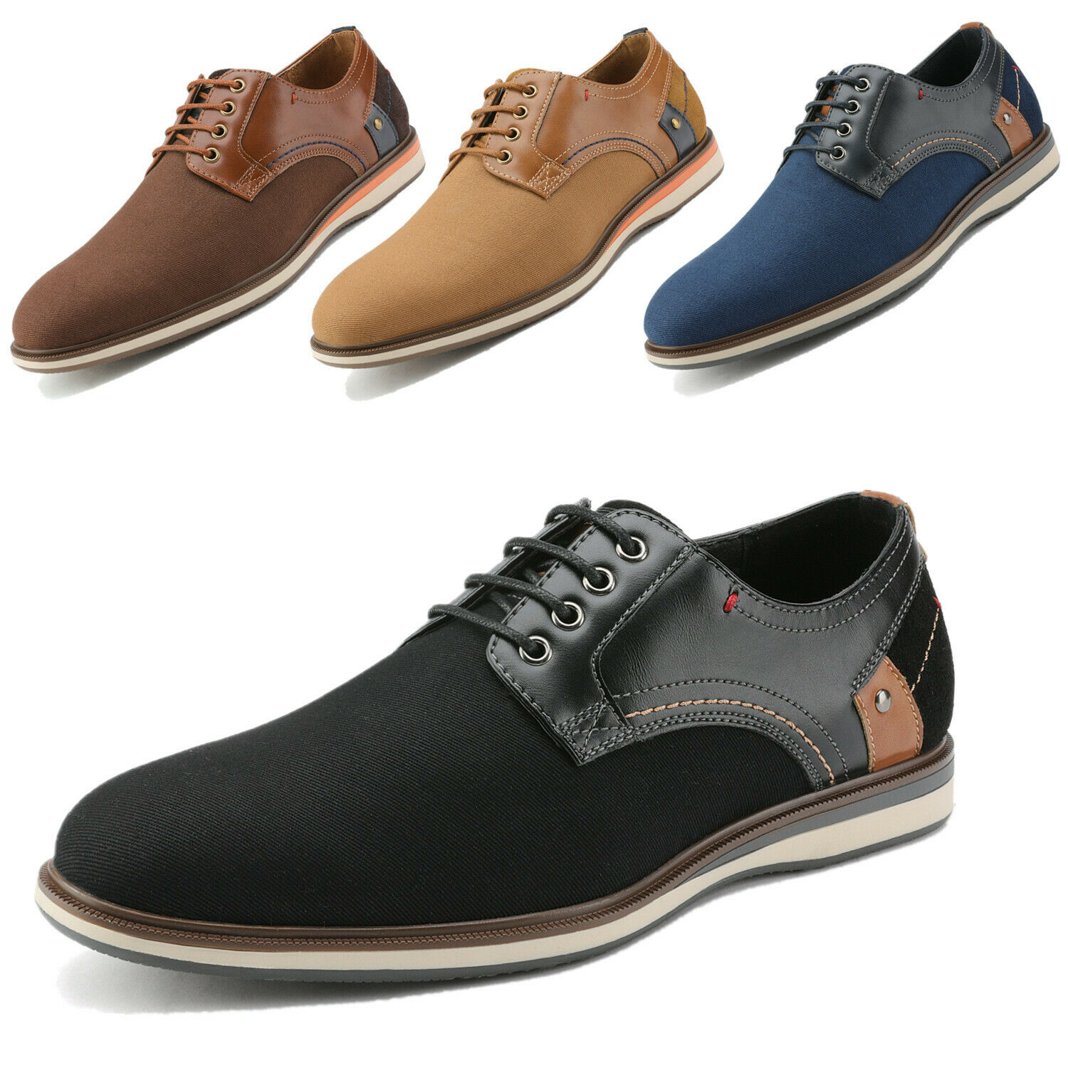 Men’s Dressing Shoes, Breathable Casual  Shoes, Comfortable Business Shoes