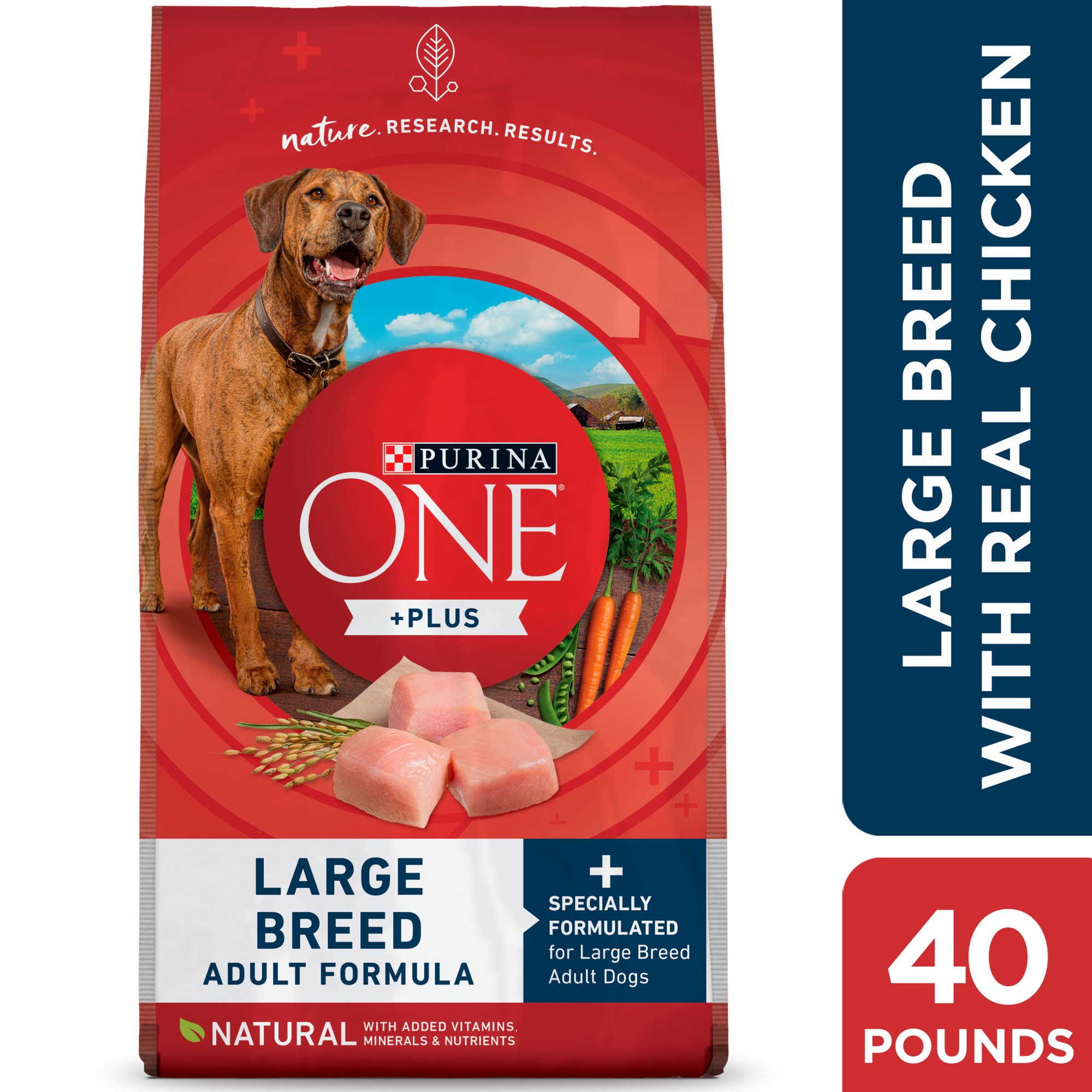 Food For Small And large Dogs, Purina  Natural Large Breed Adult Dry Dog Food