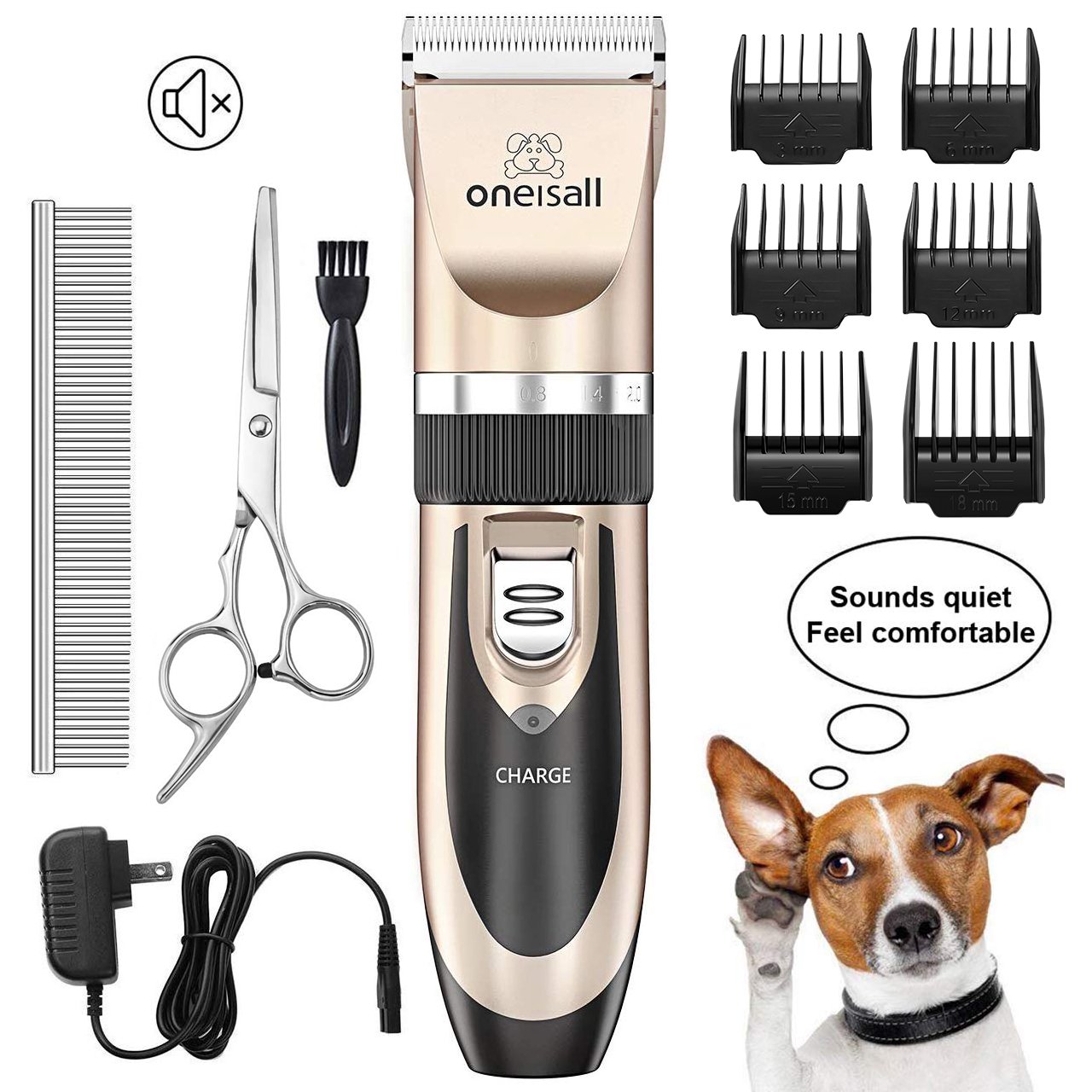 Cordless Pet Clippers, Dog Grooming Supplies