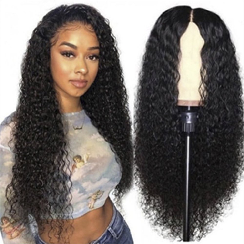 Curly Human Hair Wig For Women