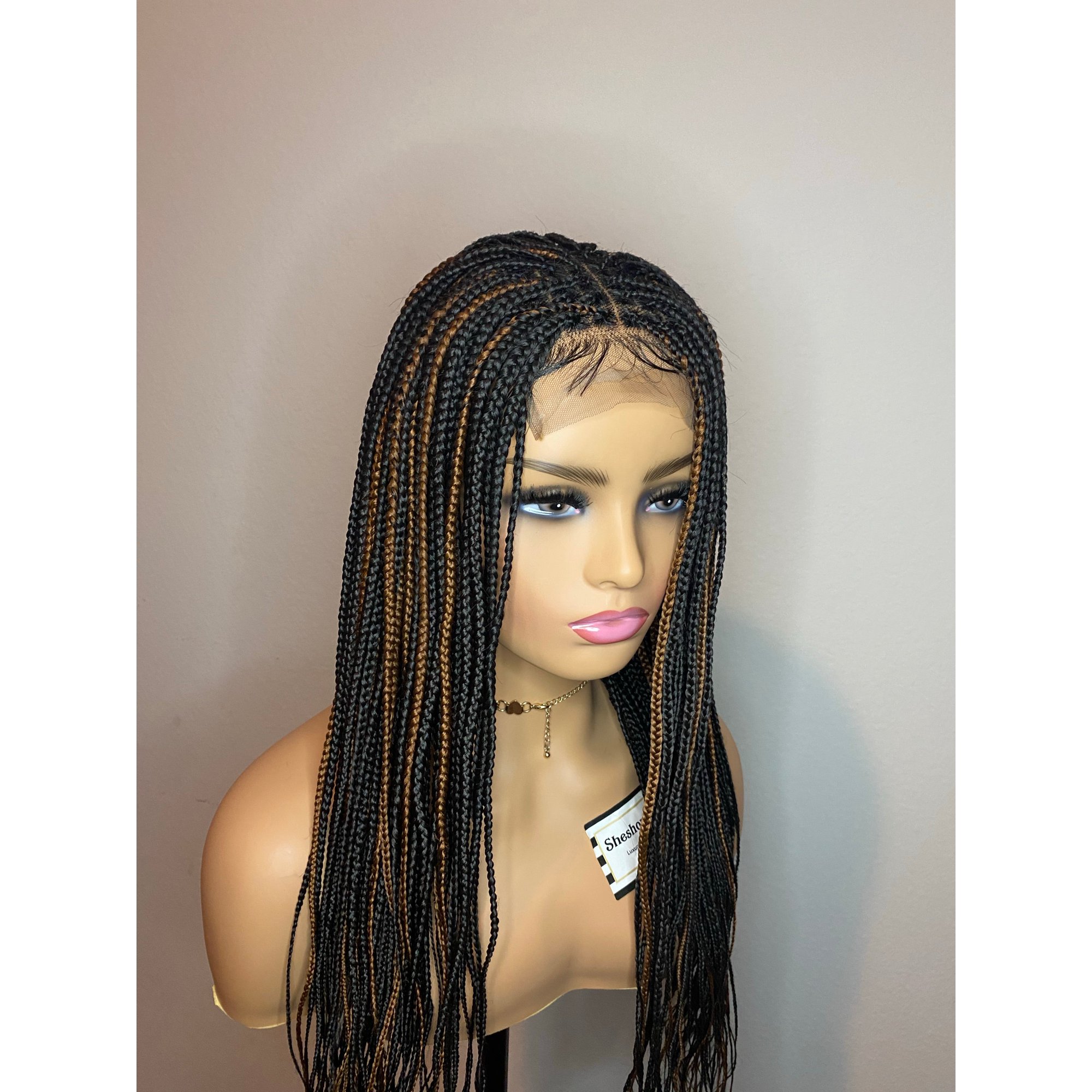 Handmade braided wig, Braided Wigs Lace Front