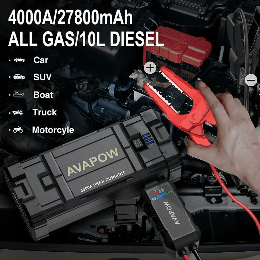 Portable Battery Jump Starters On Sale, Cars And Trucks